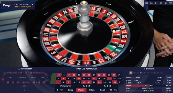 1xbet roulette live casino game online for real money