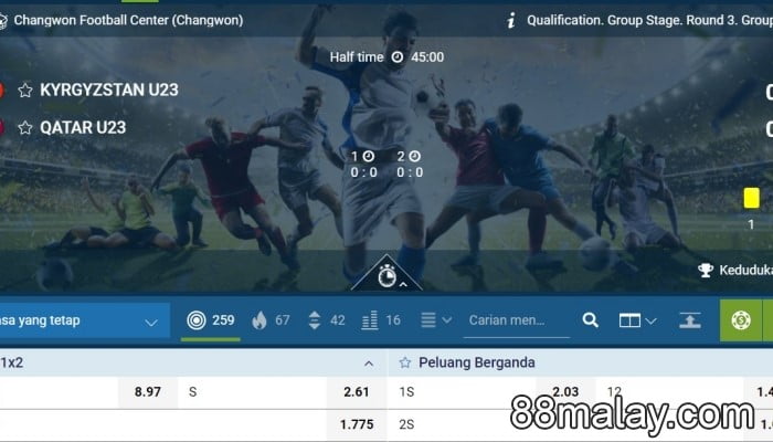 1xbet sportsbook review by 88malay experts 2023 football