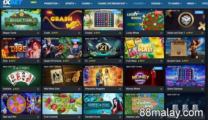 88malay 1xbet 1xgames review tutorial recommendations by experts