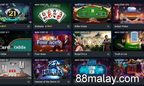 1xbet 1xgames card gaming online 88malay