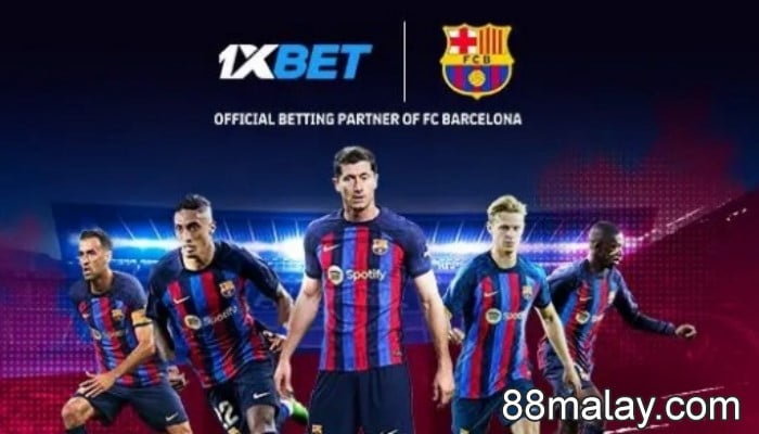 1xbet partners sponsorship sports teams review barcelona