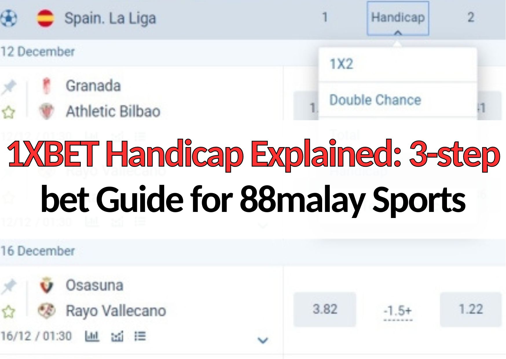 1xbet handicap meaning explained by betting experts 88malay
