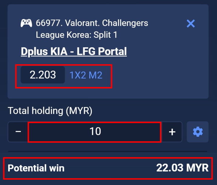 1xbet valorant betting esports tutorial for beginners outcome 2