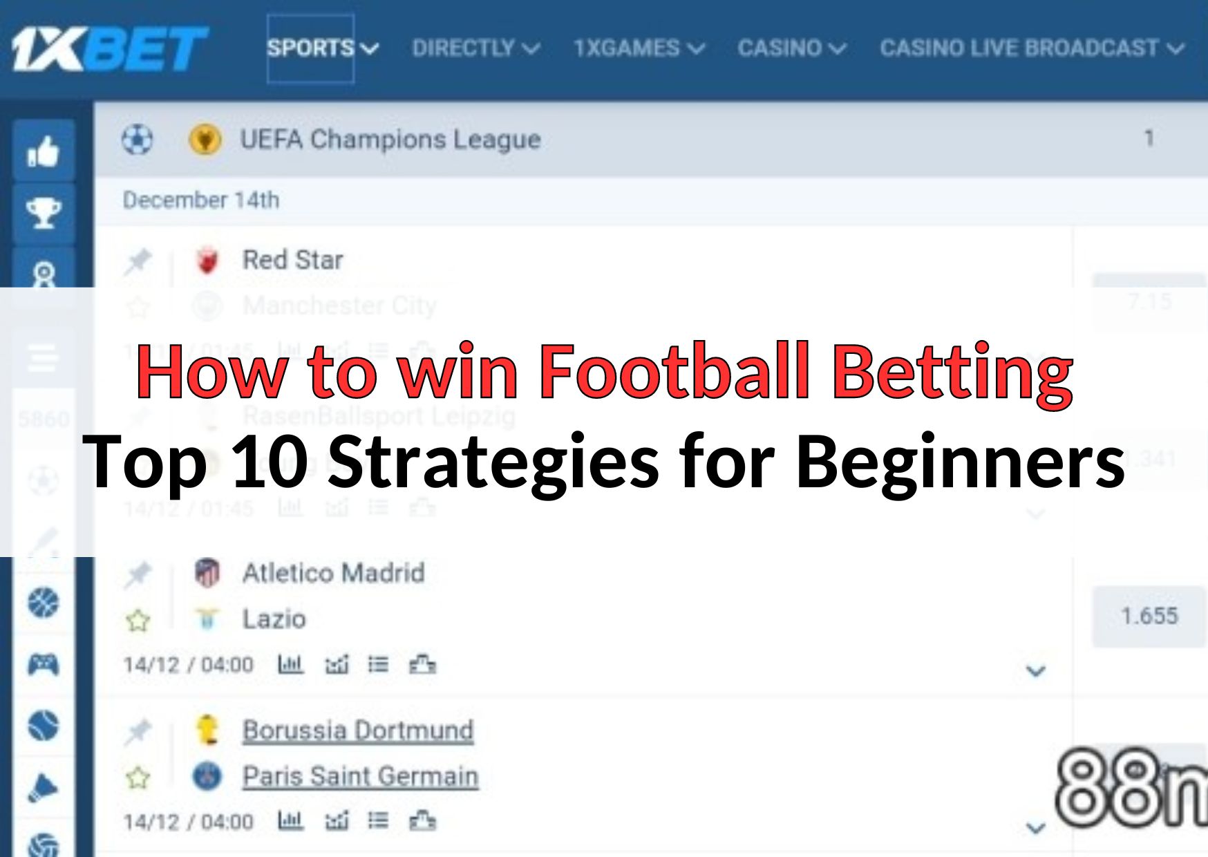 How to win Football Betting